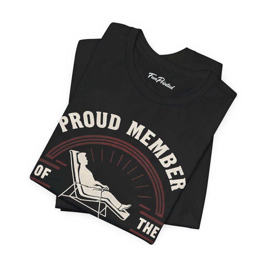 Proud Member of the Just Resting My Eyes Club – Funny Dad Father’s Day Gift T-Shirt