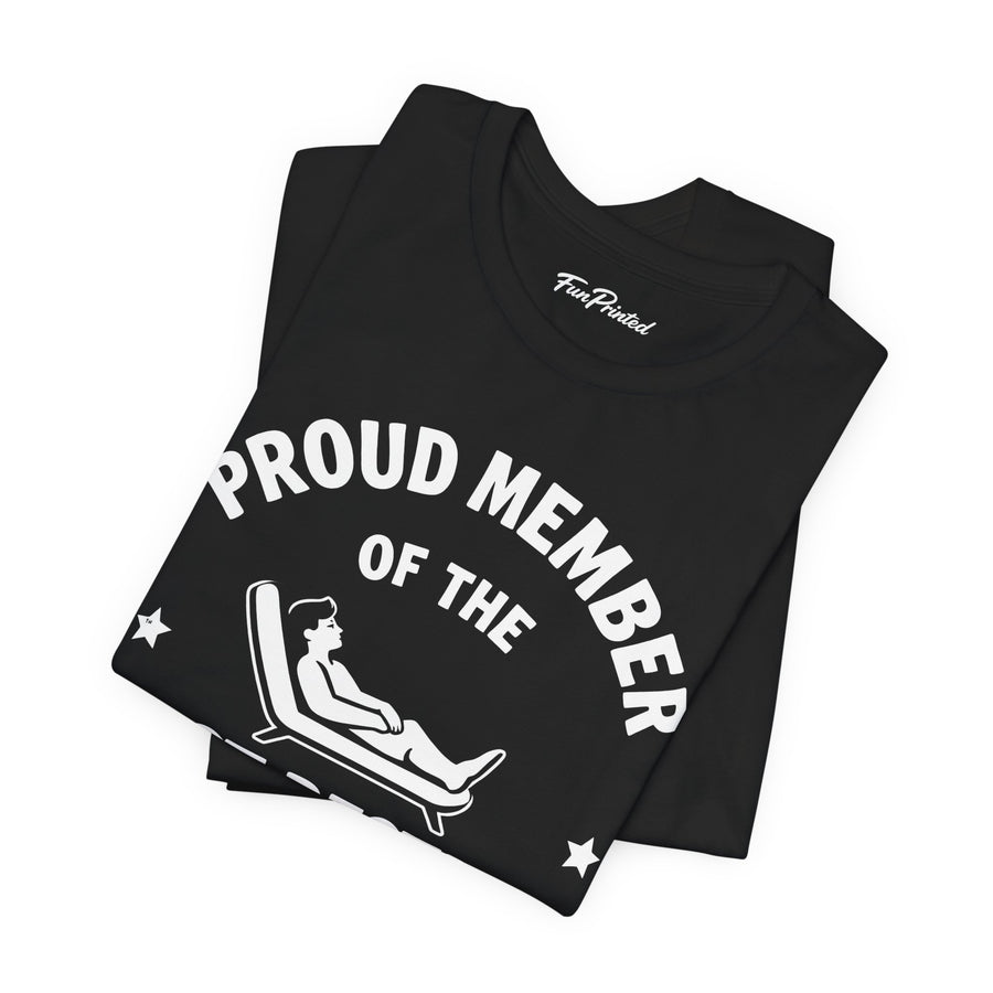 Proud Member of the Just Resting My Eyes Club – Funny Dad Father’s Day Gift T-Shirt