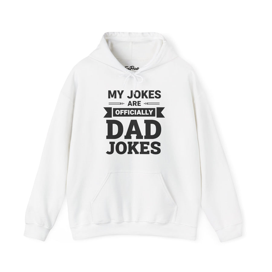 My Jokes Are Officially Dad Jokes – Funny New Dad Father’s Day Gift Hoodie