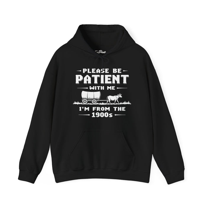 Funny Sarcastic Retro Saying Hoodie for Men Women, 1900s Humor Birthday Gift