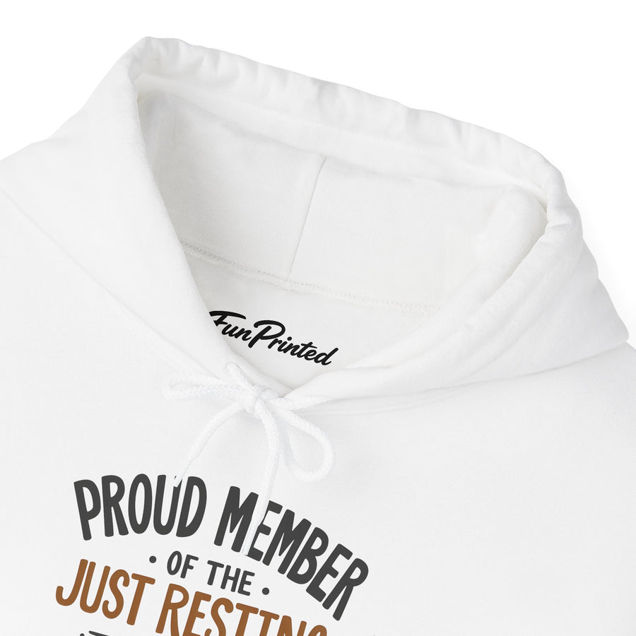 Proud Member of the Just Resting My Eyes Club – Funny Dad Father’s Day Gift Hoodie