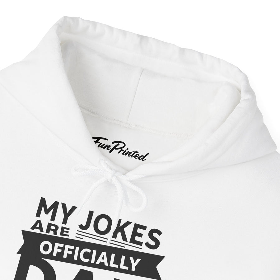 My Jokes Are Officially Dad Jokes – Funny New Dad Father’s Day Gift Hoodie