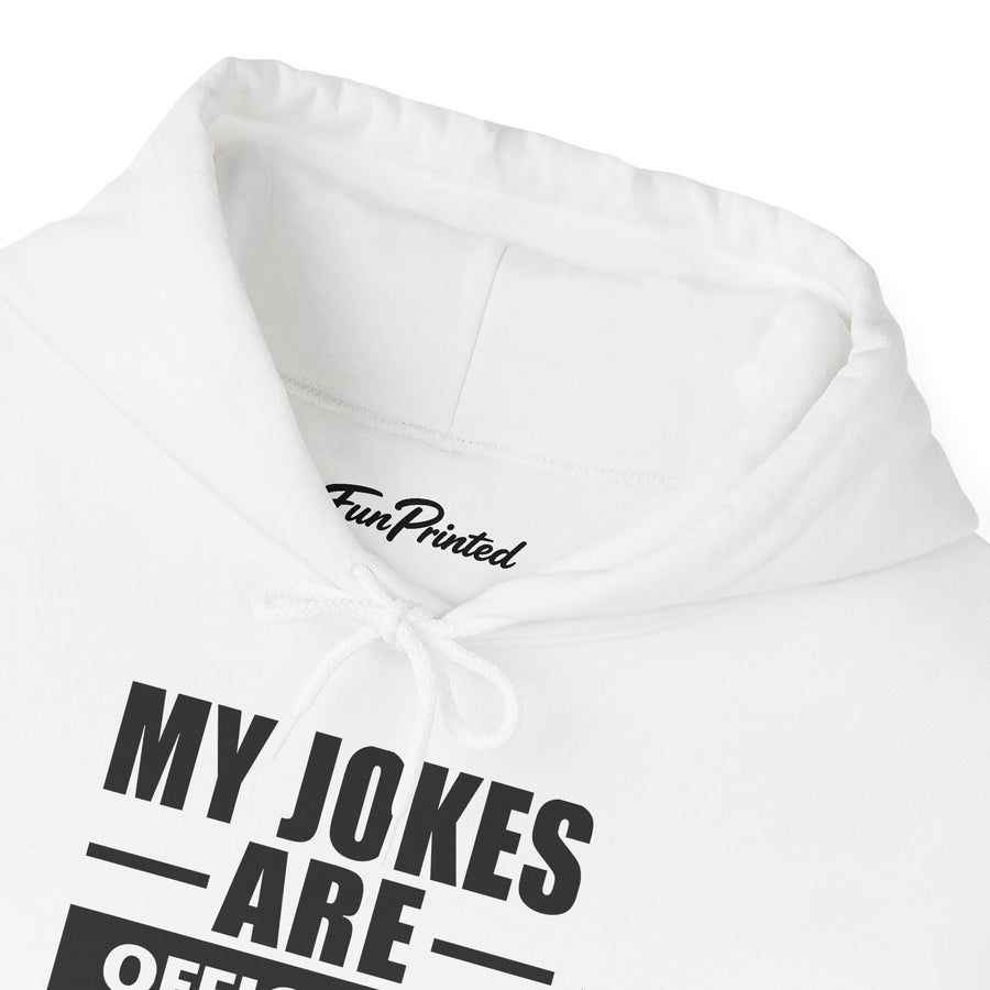 My Jokes Are Officially Dad Jokes – Funny New Dad Father’s Day Gift Hoodie