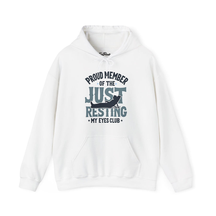 Proud Member of the Just Resting My Eyes Club – Funny Dad Father’s Day Gift Hoodie
