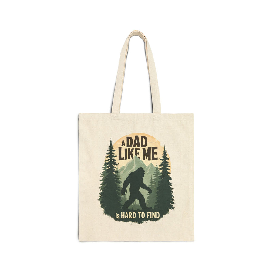 A Dad Like Me Is Hard to Find – Funny Bigfoot Cool Dad Father’s Day Gift Tote Bag