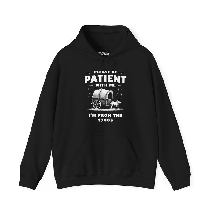 Funny Sarcastic Retro Saying Hoodie for Men Women, 1900s Humor Birthday Gift
