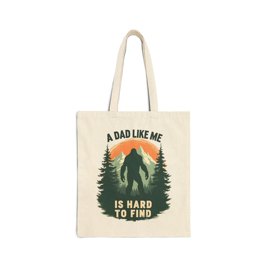 A Dad Like Me Is Hard to Find – Funny Bigfoot Cool Dad Father’s Day Gift Tote Bag