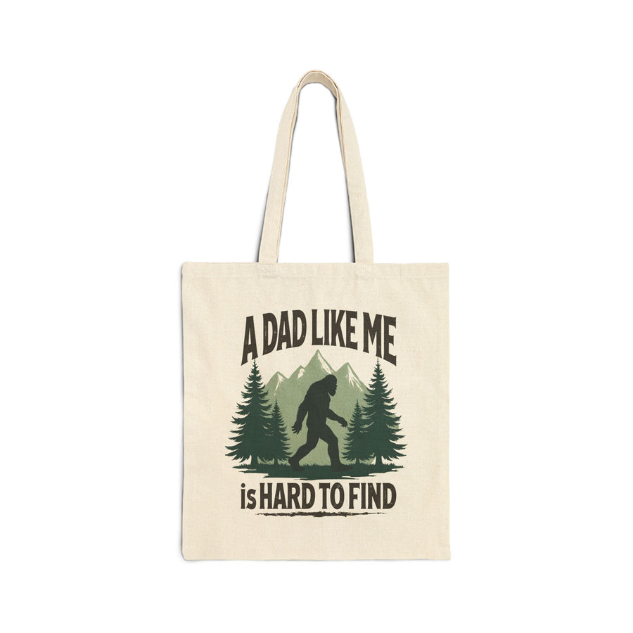 A Dad Like Me Is Hard to Find – Funny Bigfoot Cool Dad Father’s Day Gift Tote Bag