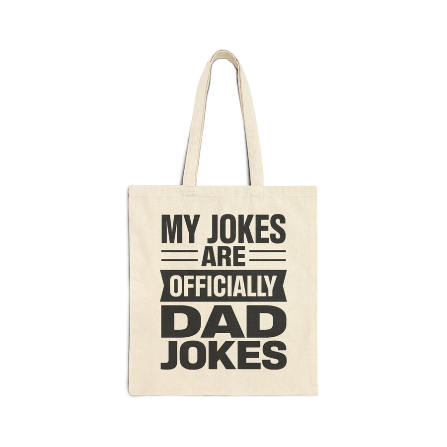 My Jokes Are Officially Dad Jokes – Funny New Dad Father’s Day Gift Tote Bag