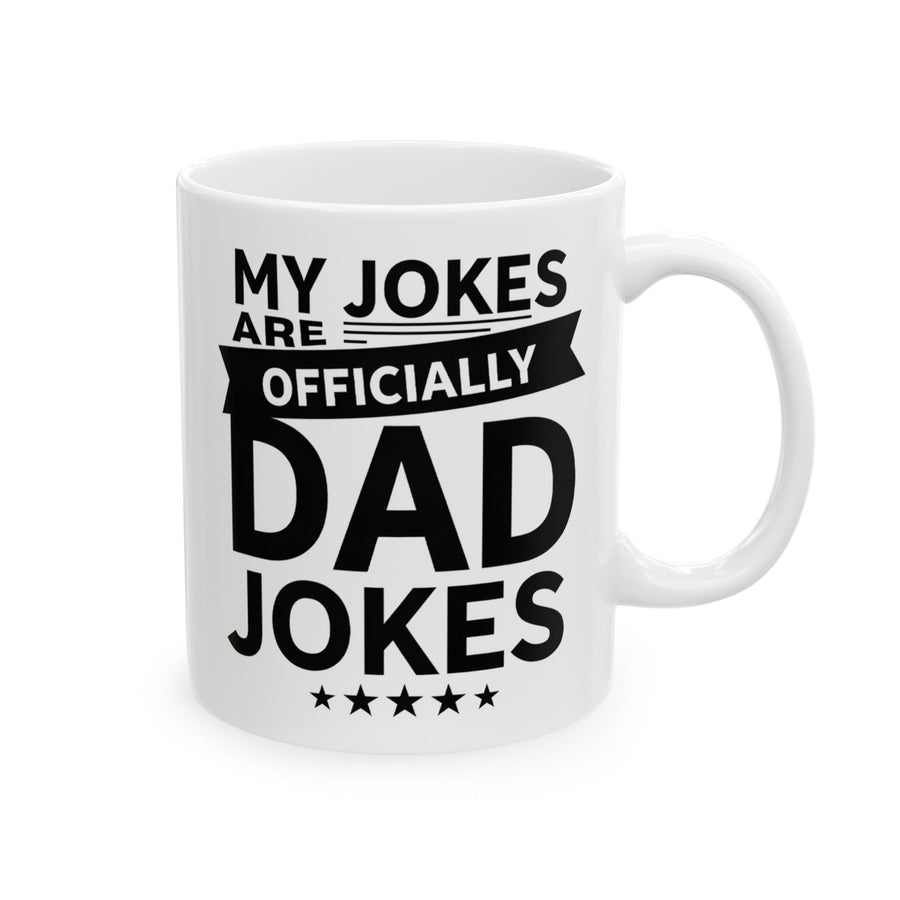 My Jokes Are Officially Dad Jokes – Funny New Dad Father’s Day Gift Mug
