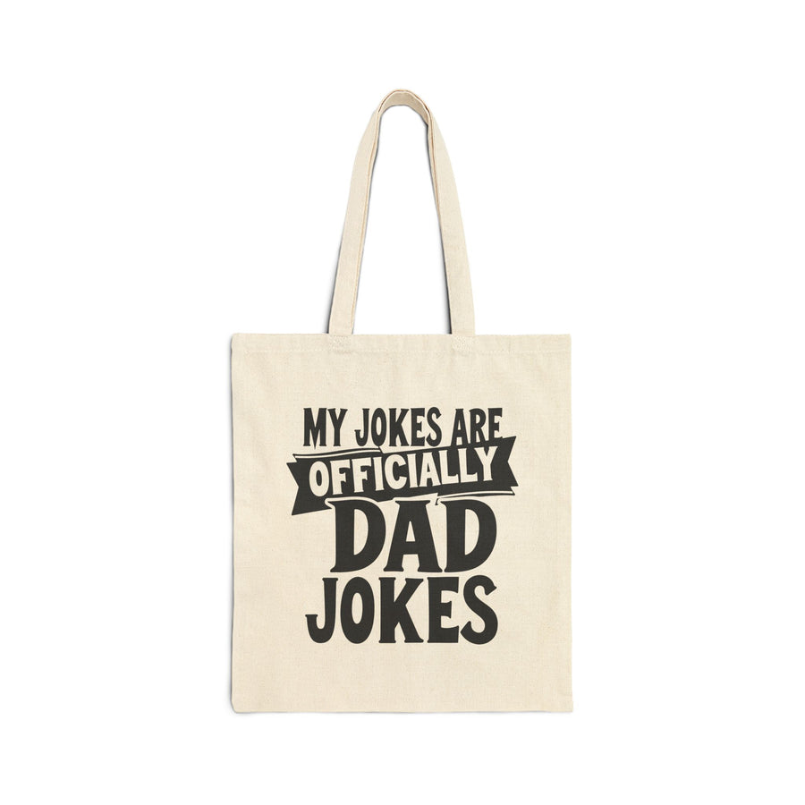 My Jokes Are Officially Dad Jokes – Funny New Dad Father’s Day Gift Tote Bag