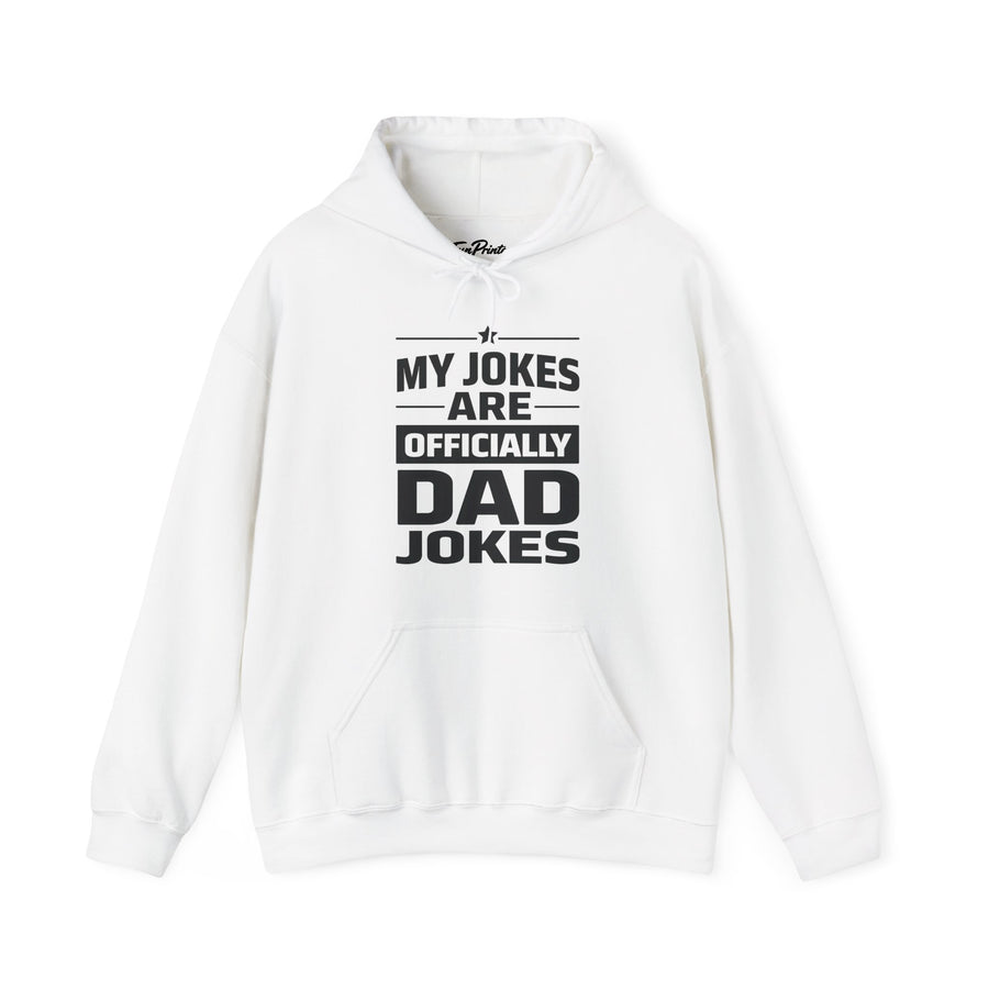 My Jokes Are Officially Dad Jokes – Funny New Dad Father’s Day Gift Hoodie