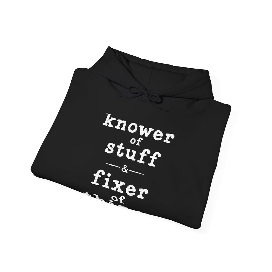 Knower of Stuff Fixer of Things – Funny Handyman Father’s Day Gift for Dad Hoodie