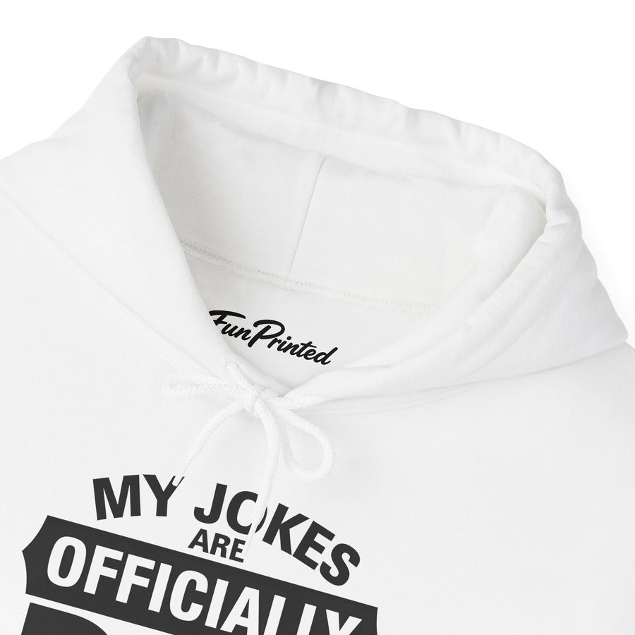 My Jokes Are Officially Dad Jokes – Funny New Dad Father’s Day Gift Hoodie