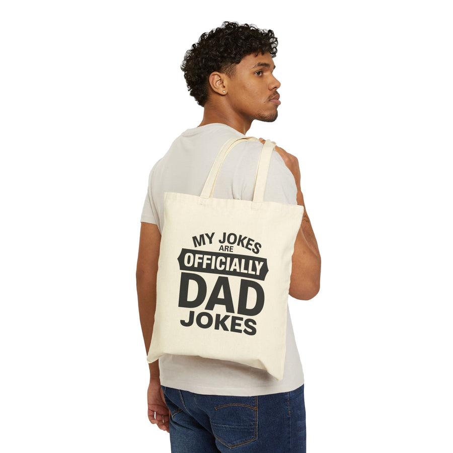 My Jokes Are Officially Dad Jokes – Funny New Dad Father’s Day Gift Tote Bag