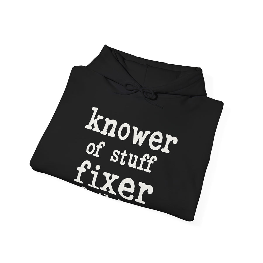 Knower of Stuff Fixer of Things – Funny Handyman Father’s Day Gift for Dad Hoodie