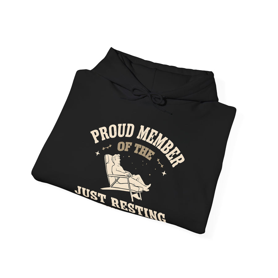 Proud Member of the Just Resting My Eyes Club – Funny Dad Father’s Day Gift Hoodie