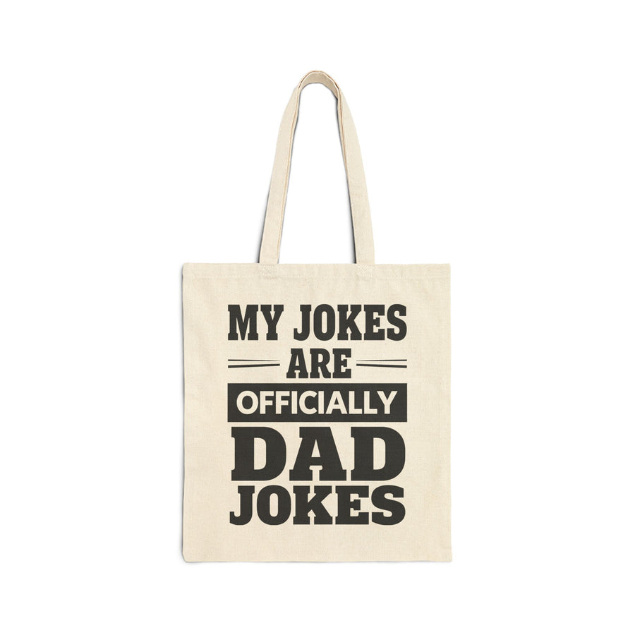 My Jokes Are Officially Dad Jokes – Funny New Dad Father’s Day Gift Tote Bag