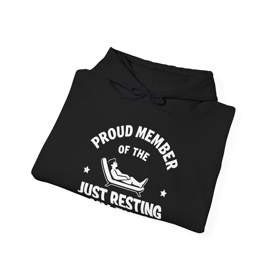 Proud Member of the Just Resting My Eyes Club – Funny Dad Father’s Day Gift Hoodie