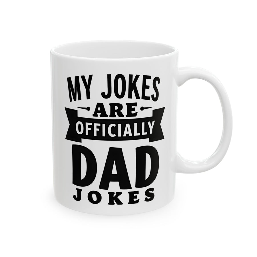 My Jokes Are Officially Dad Jokes – Funny New Dad Father’s Day Gift Mug