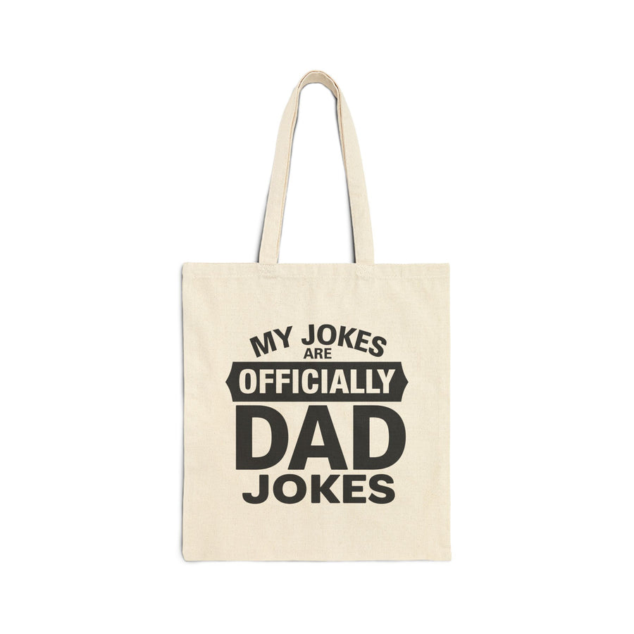 My Jokes Are Officially Dad Jokes – Funny New Dad Father’s Day Gift Tote Bag