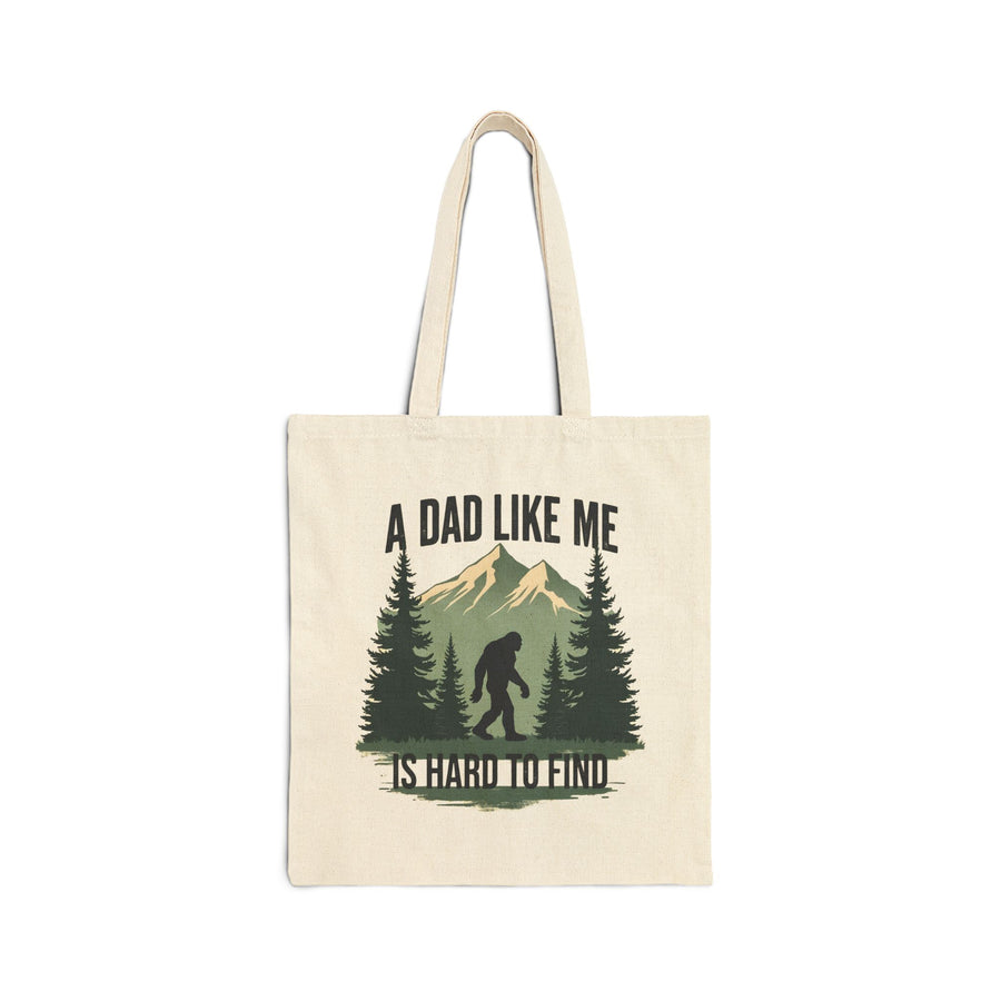 A Dad Like Me Is Hard to Find – Funny Bigfoot Cool Dad Father’s Day Gift Tote Bag