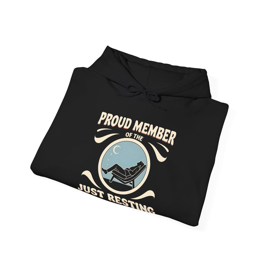 Proud Member of the Just Resting My Eyes Club – Funny Dad Father’s Day Gift Hoodie