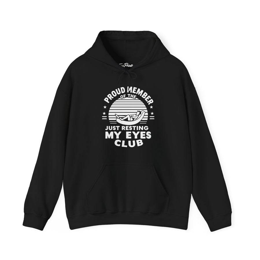Proud Member of the Just Resting My Eyes Club – Funny Dad Father’s Day Gift Hoodie