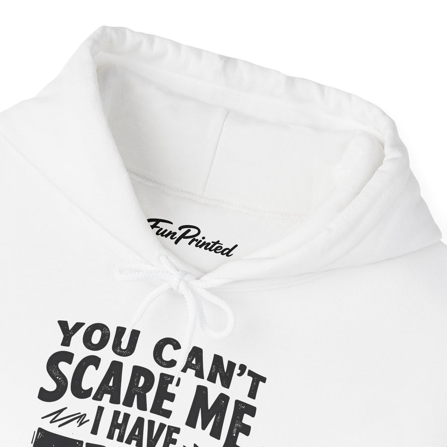 You Can’t Scare Me I Have Two Daughters Funny Dad, Father’s Day Gift for Dad Hoodie