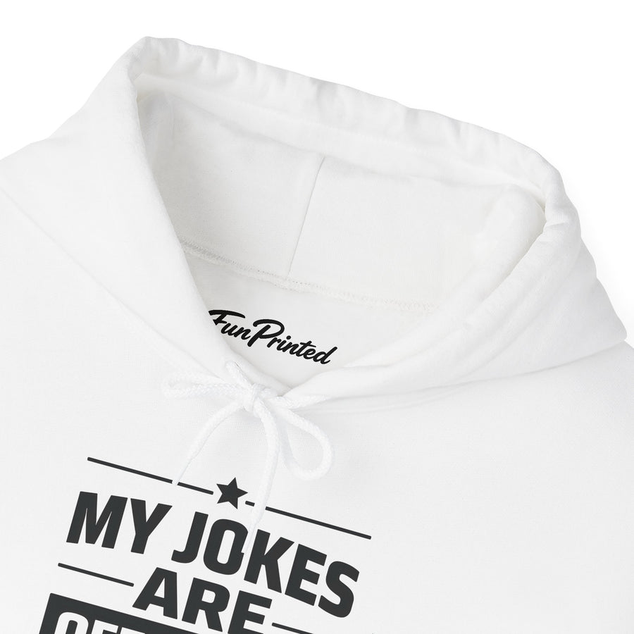 My Jokes Are Officially Dad Jokes – Funny New Dad Father’s Day Gift Hoodie