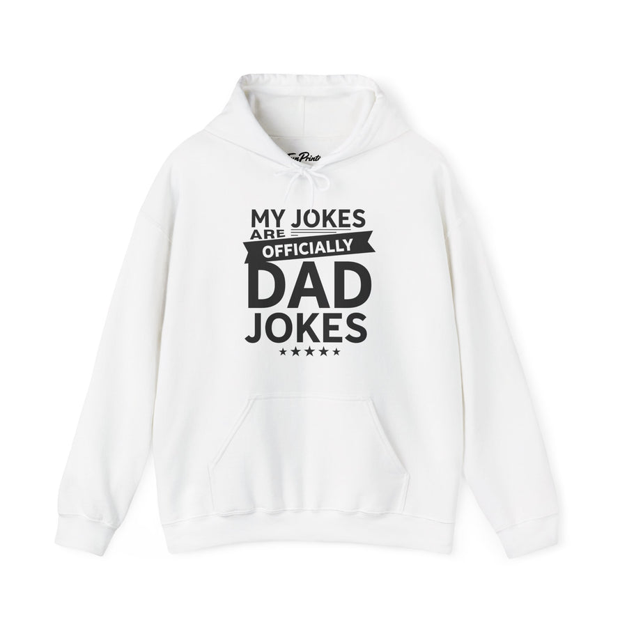 My Jokes Are Officially Dad Jokes – Funny New Dad Father’s Day Gift Hoodie