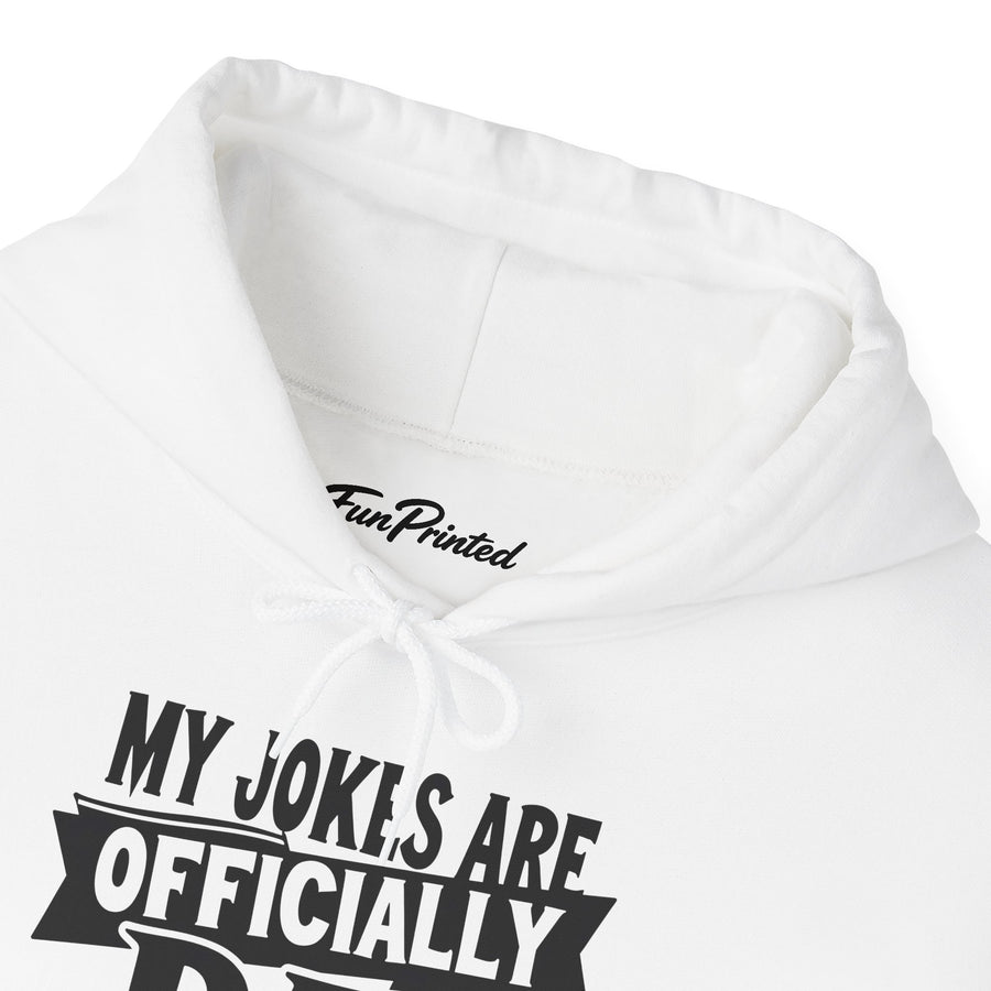 My Jokes Are Officially Dad Jokes – Funny New Dad Father’s Day Gift Hoodie