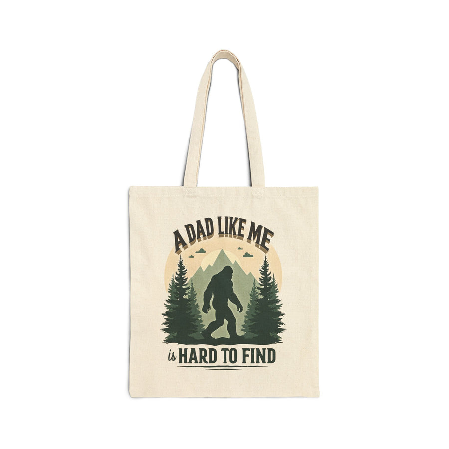 A Dad Like Me Is Hard to Find – Funny Bigfoot Cool Dad Father’s Day Gift Tote Bag