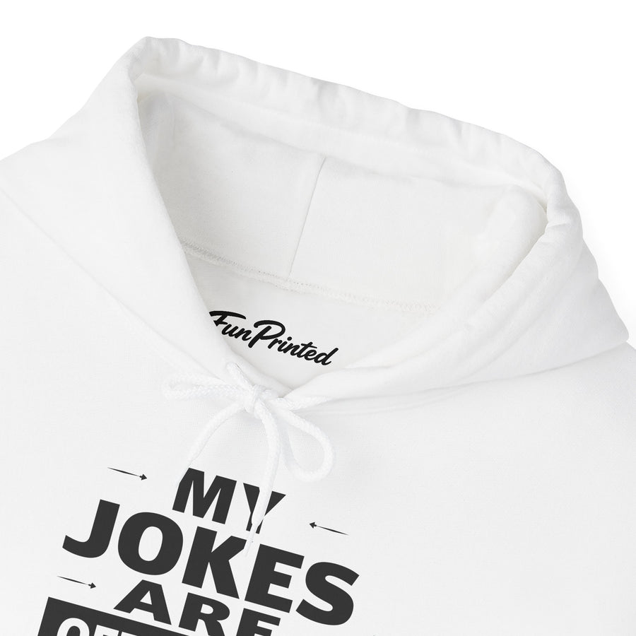 My Jokes Are Officially Dad Jokes – Funny New Dad Father’s Day Gift Hoodie